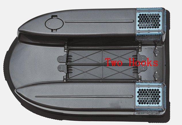 Fonction de bateau d'appât de RC pleine